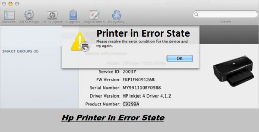 Printer in Error State