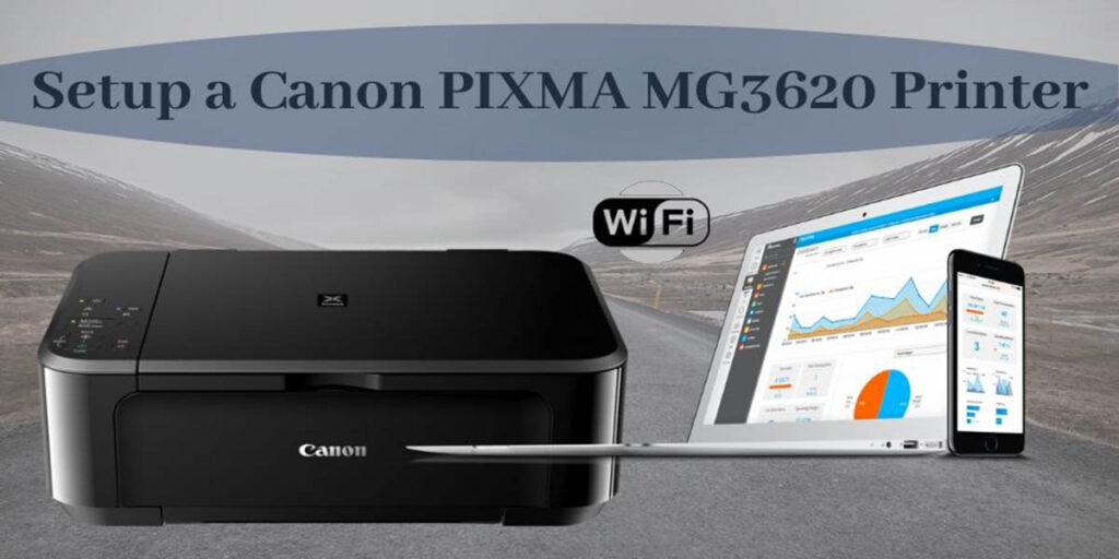 Setup the Wireless Connection on Canon PIXMA MG3620 Printer: windows 10