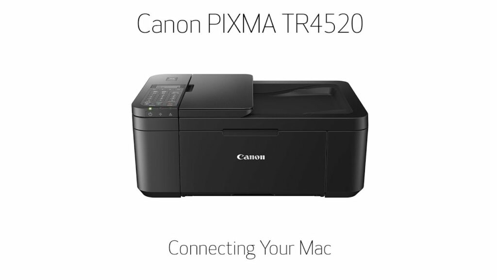Start Canon: Connect printer to Mac