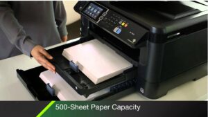 paper capacity of WF 7720