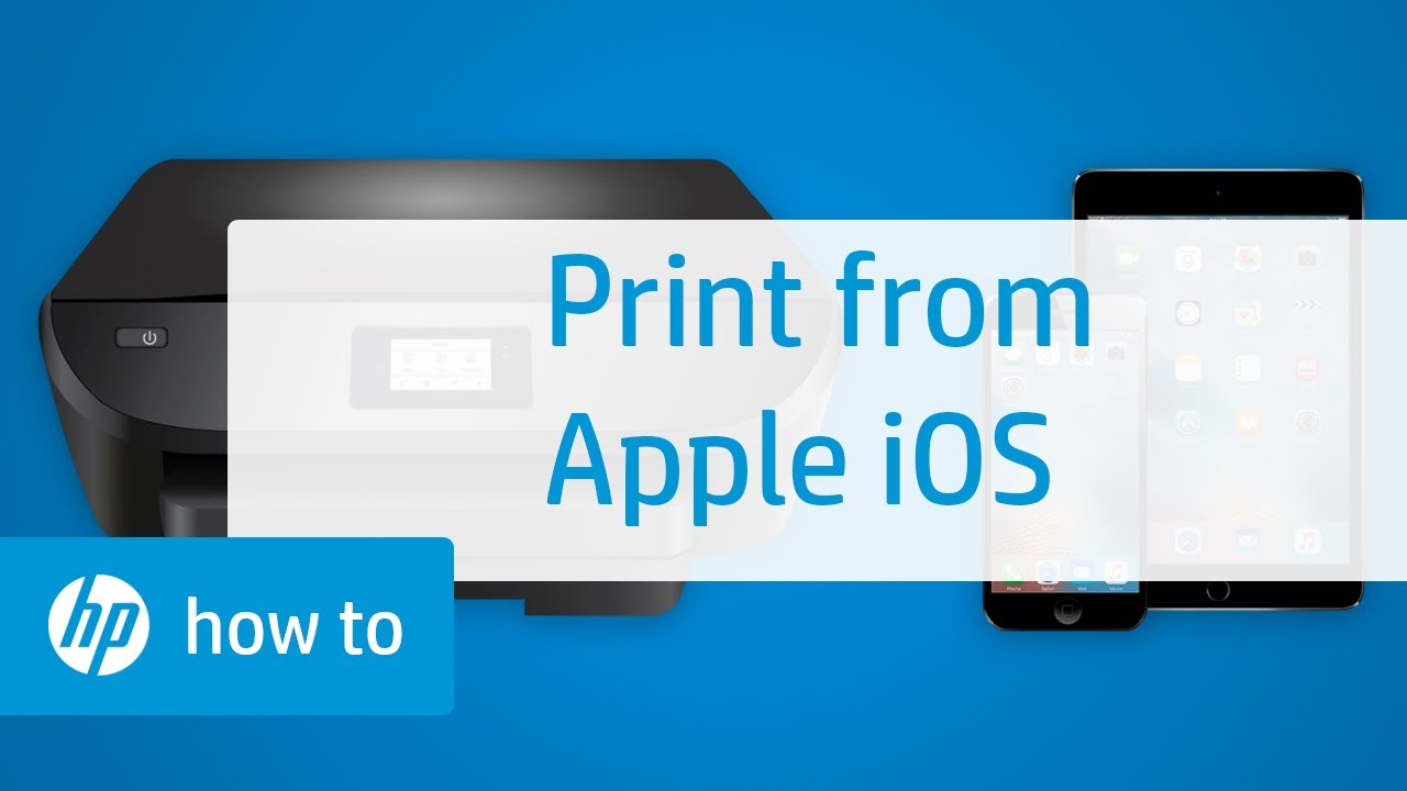 how to print from iPhone to HP printer: Featured image