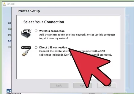 Direct USB connection