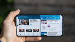 Android's split screen mode