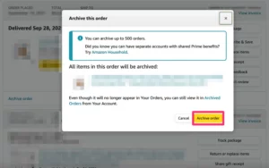 Benefits Of Archiving Your Amazon Orders