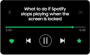 Spotify stop playing