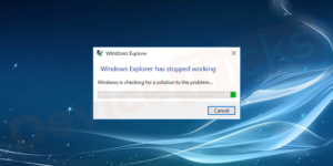 Common causes of Windows Explorer crashing