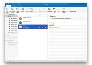 Creating A New Email Group In Outlook For Mac