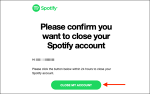 Delete Your Spotify Account