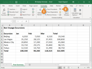 Displaying Info from Another Sheet