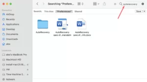Find Word Documents On Mac