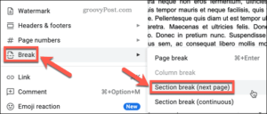 How To Get Rid Of Page Breaks In Google Docs
