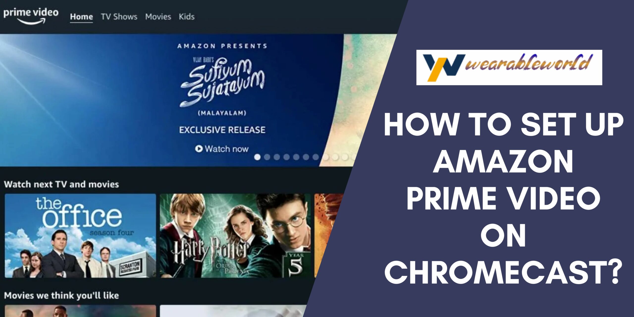 Set Up Amazon Prime Video On Chromecast