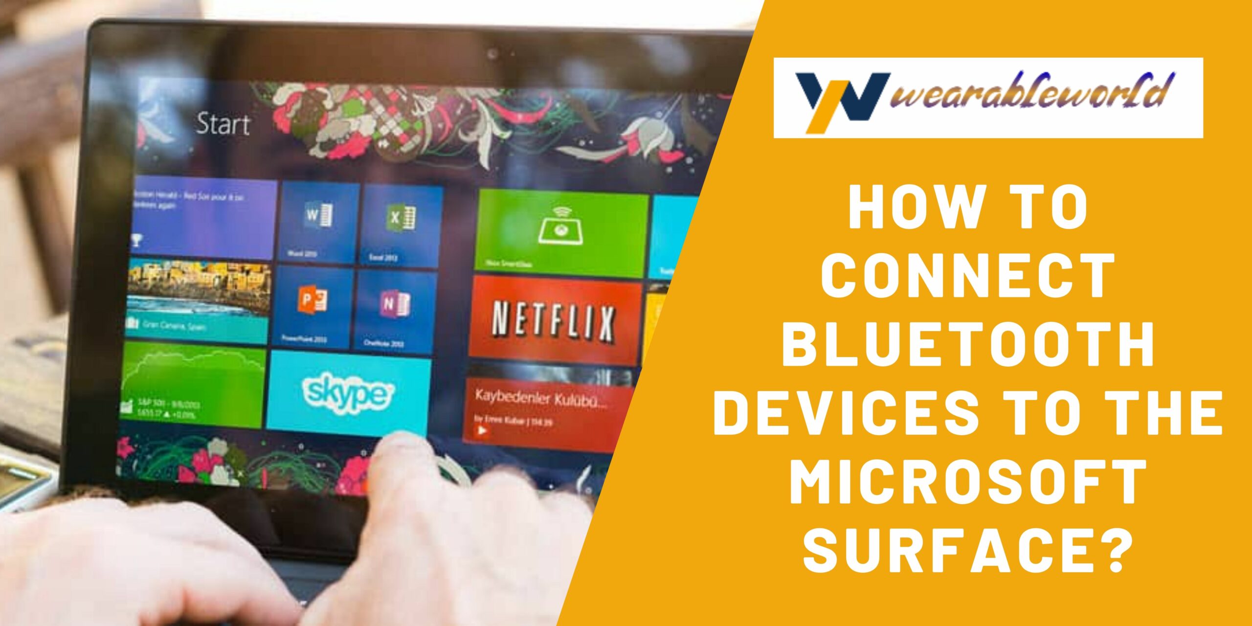 Connect Bluetooth Devices to the Microsoft Surface
