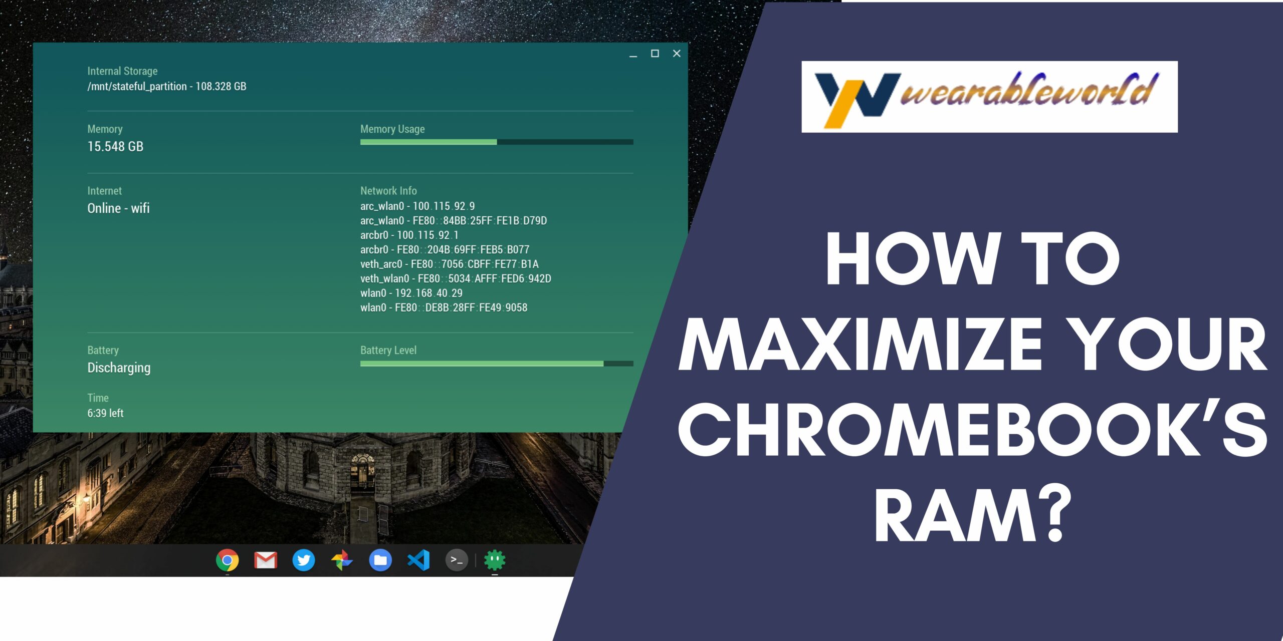 Maximize Your Chromebook’s RAM