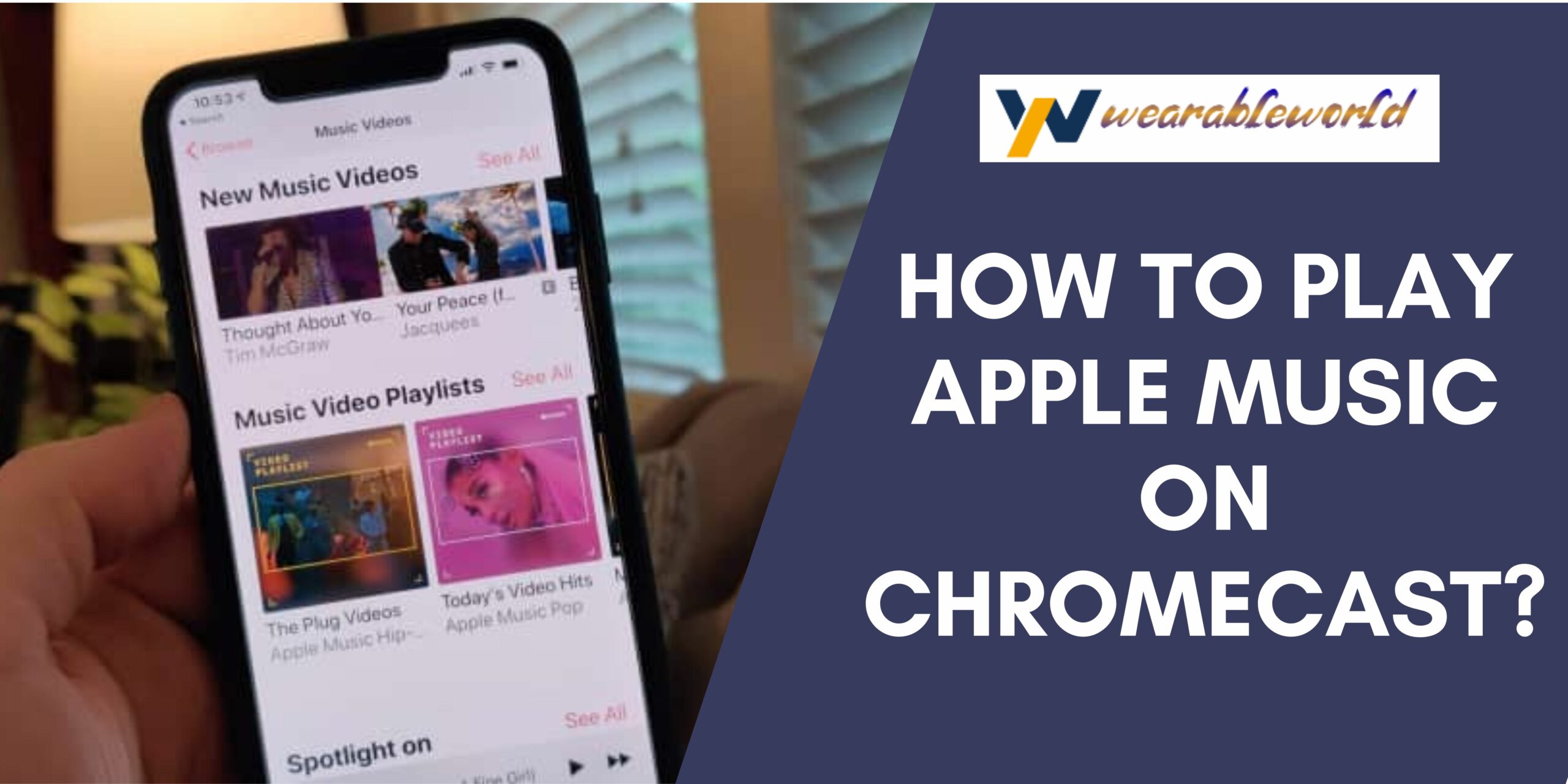 Play Apple Music on Chromecast