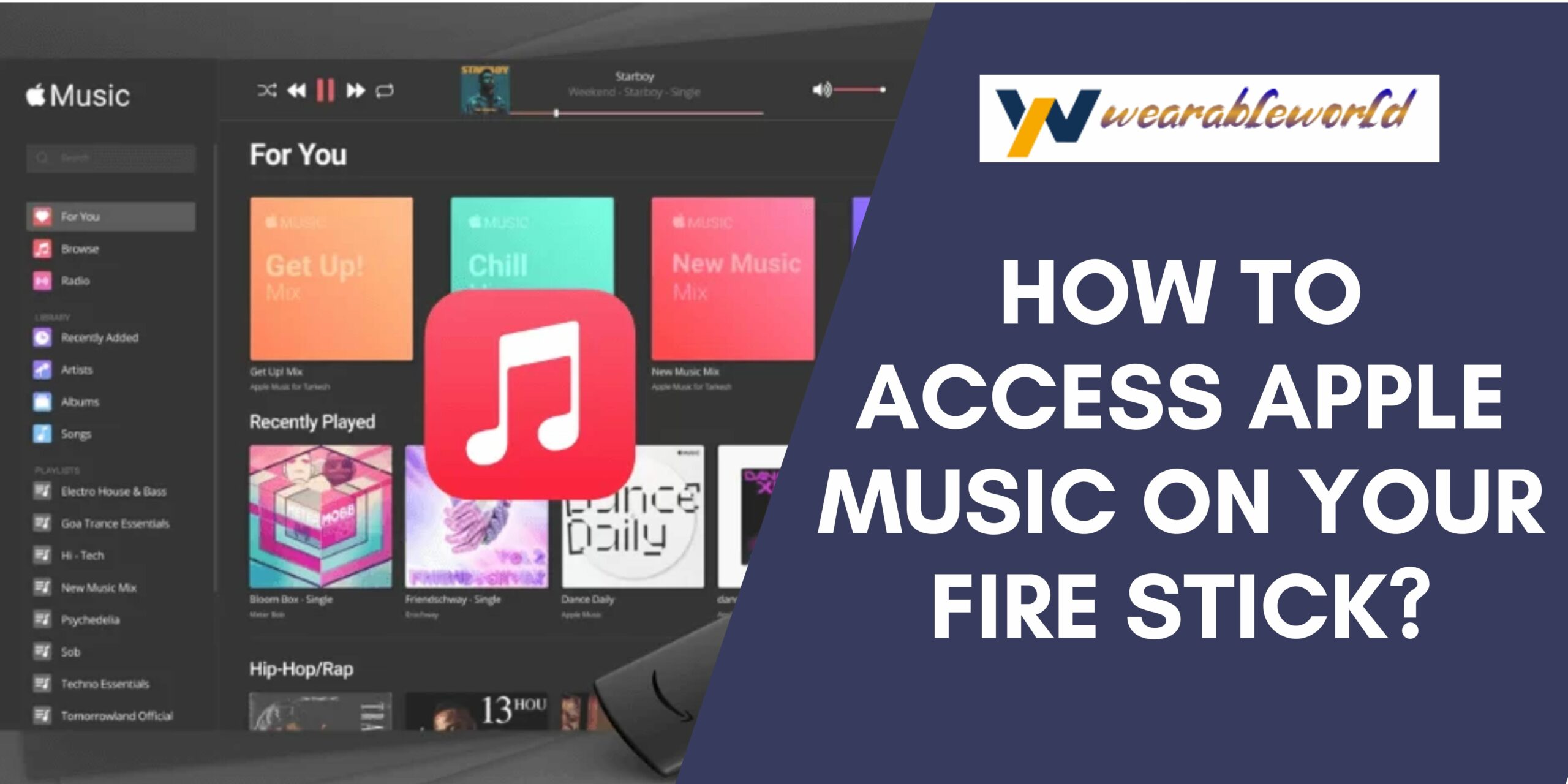 Access Apple Music on your Fire Stick