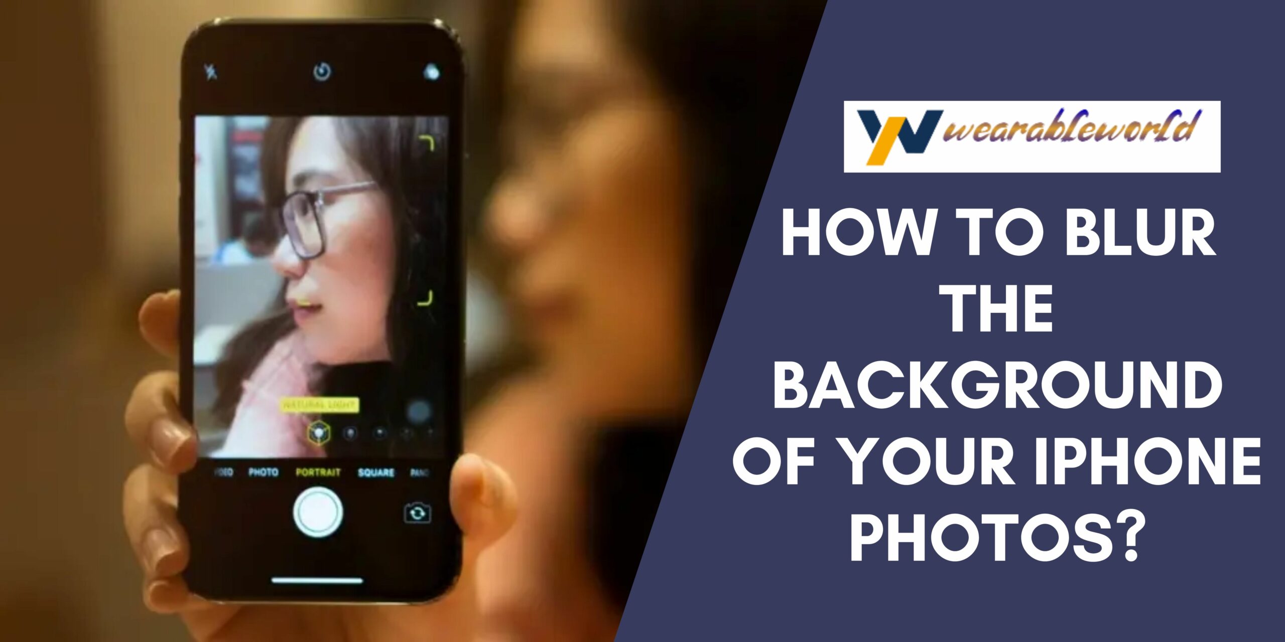 How to blur the background of your iPhone photos