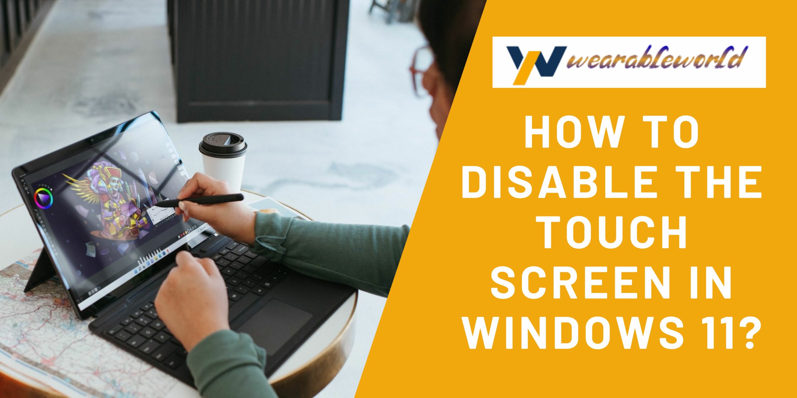 How to disable the touch screen in Windows 11