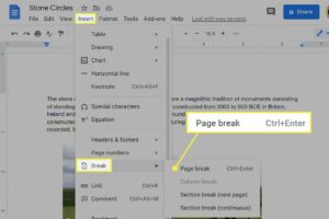 Remove Unwanted Page Breaks In Google Docs