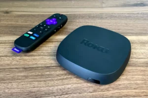 Roku Ultra with a Micro SD Card