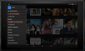Store Movies on Kindle Fire