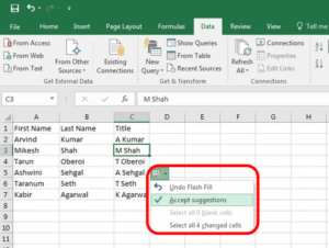 Use Excel's Flash Fill Feature To Copy And Paste Data
