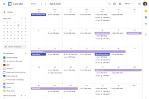 Using Google Calendar