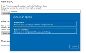 Windows downgrade process as smooth as possible