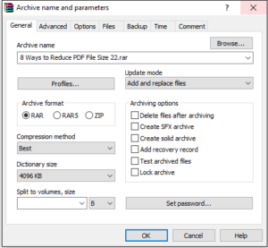 best ways to reduce PDF size